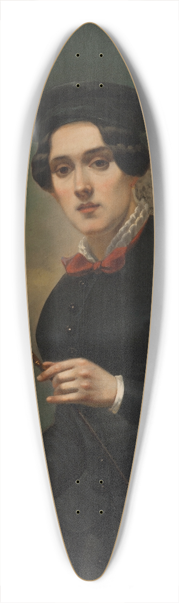 Napoleon Micha Iakowicz - Amazon 39.3 inch art pintail longboard deck