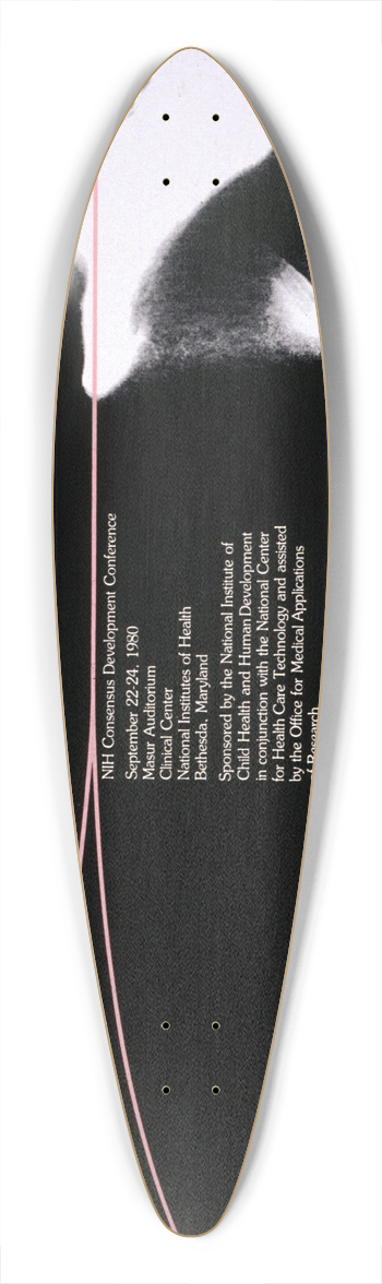 National Institutes of Health - Cesarean childbirth 39.3 inch art pintail longboard deck