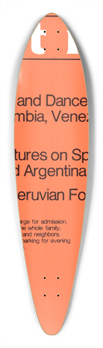 National Institutes of Health - Dont miss 39.3 inch art pintail longboard deck