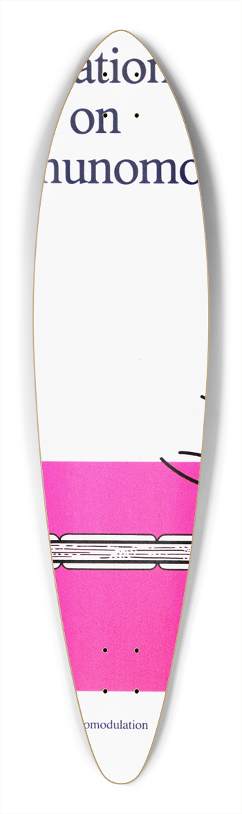 National Institutes of Health - First International Workshop on Neuroimmunomodulation 39.3 inch art pintail longboard deck
