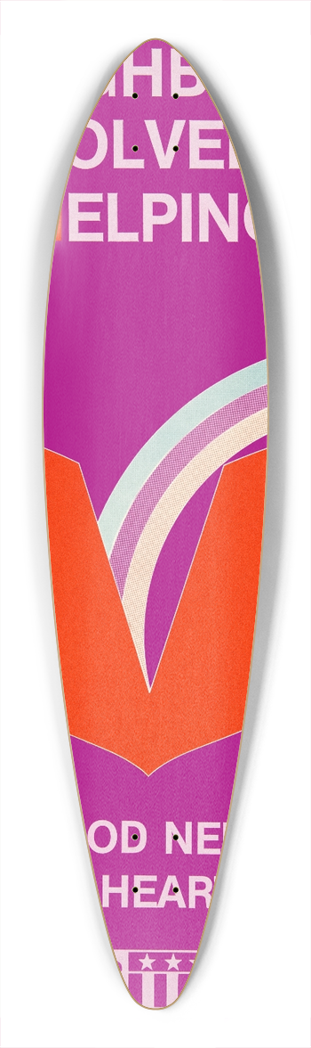 National Institutes of Health - Neighbors involved in helping 39.3 inch art pintail longboard deck