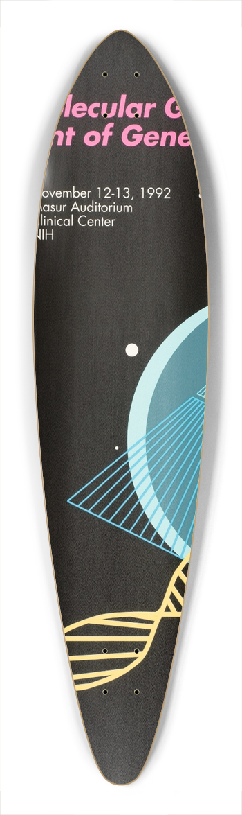 National Institutes of Health - NIDDK symposium on the impact of molecular genetics on the treatment of genetic diseases 39.3 inch art pintail longboard deck