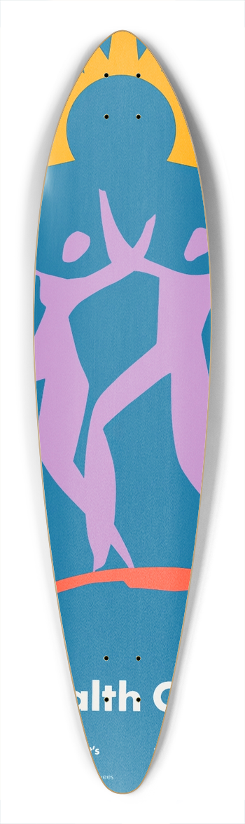 National Institutes of Health - NIH health odyssey 39.3 inch art pintail longboard deck