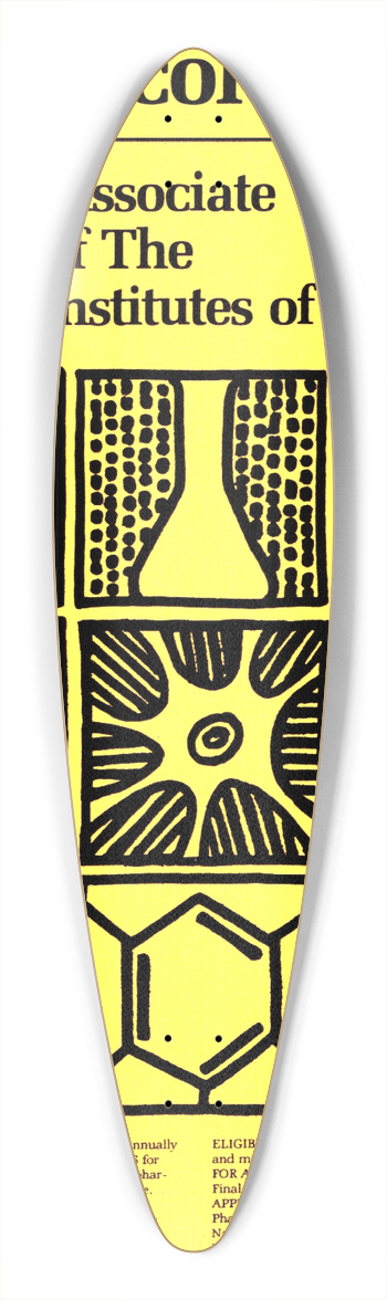 National Institutes of Health - Pharmacology; Research Associate Program of the National Institutes of Health 39.3 inch art pintail longboard deck