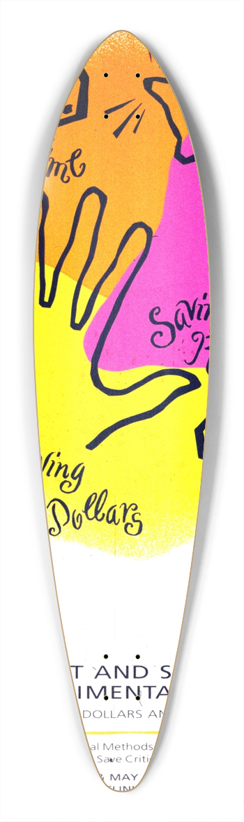 National Institutes of Health - The art and science of experimental design 39.3 inch art pintail longboard deck