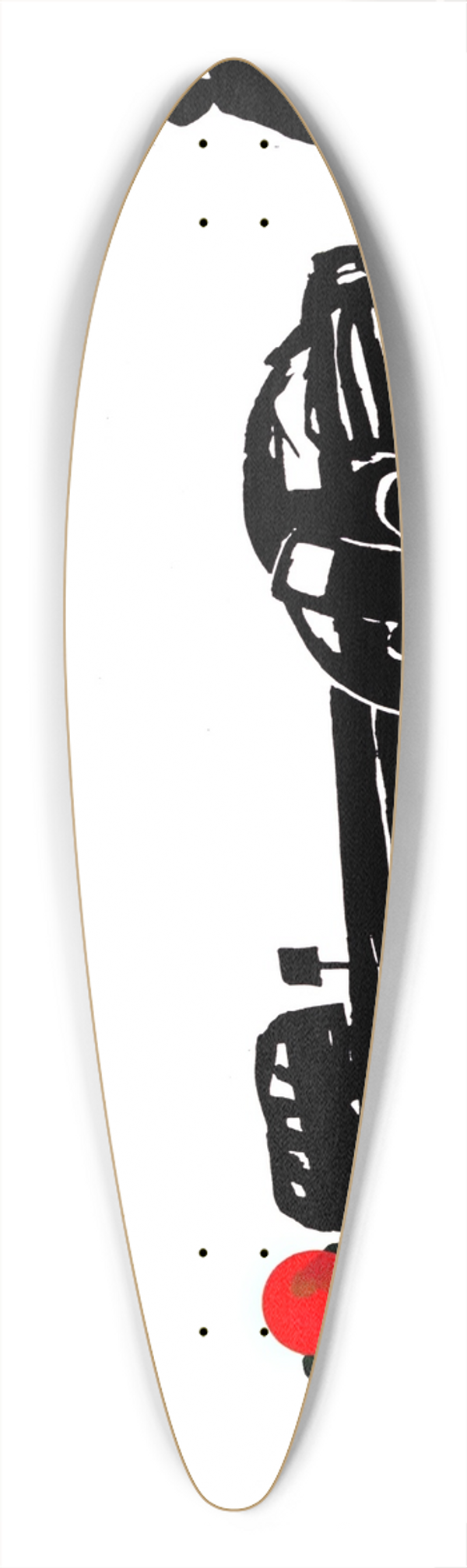 National Institutes of Health - The National Head and Spinal Cord Injury Survey 39.3 inch art pintail longboard deck