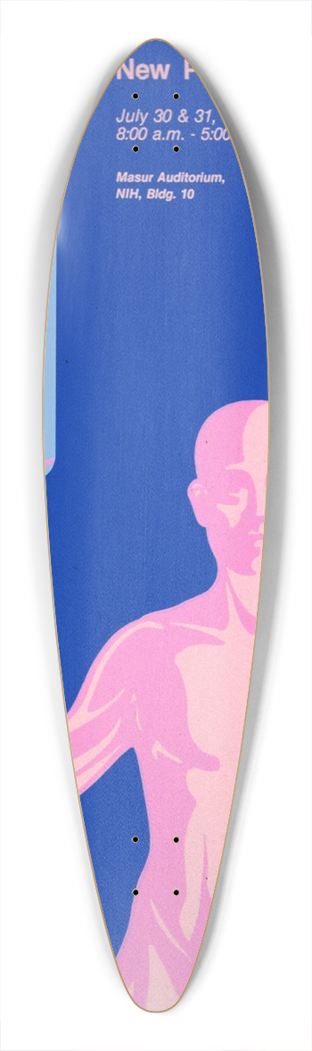 National Institutes of Health - Workshop on Abnormal Cells, New Products, and Risk 39.3 inch art pintail longboard deck