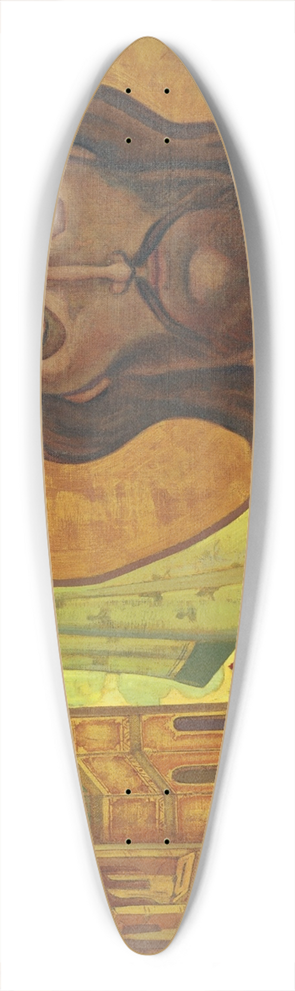 Nicholas Roerich - And We See 39.3 inch art pintail longboard deck
