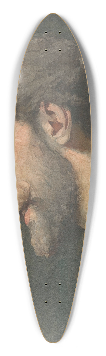 Nicolaas van der Waay - Portret van George Hendrik Breitner 39.3 inch art pintail longboard deck