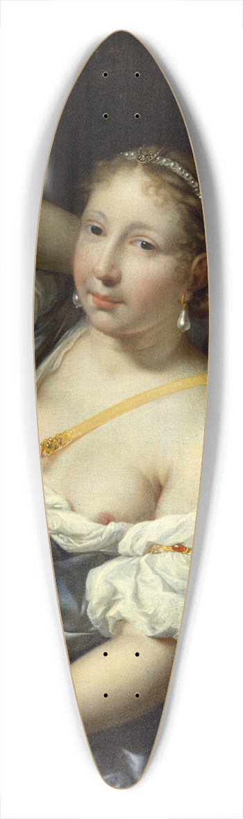 Nicolaes de Helt Stockade - Diana as Huntress 39.3 inch art pintail longboard deck