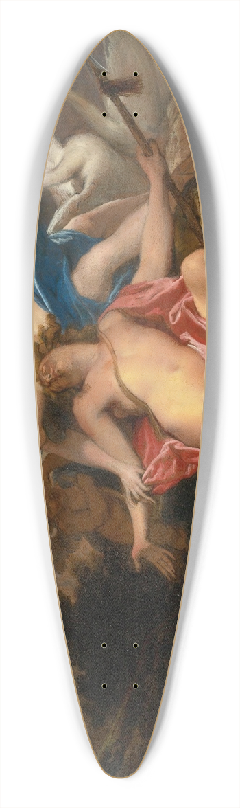 Nicolas Bertin - The Death Of Adonis 39.3 inch art pintail longboard deck