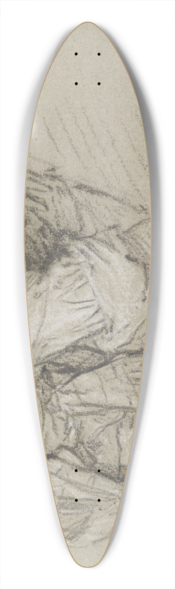 Nicolas Lancret - Auf allen vieren am Boden hockender Mann (mit Kken spielender Bursche) 39.3 inch art pintail longboard deck