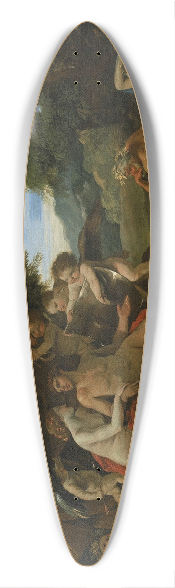 Nicolas Poussin - Mars and Venus 39.3 inch art pintail longboard deck