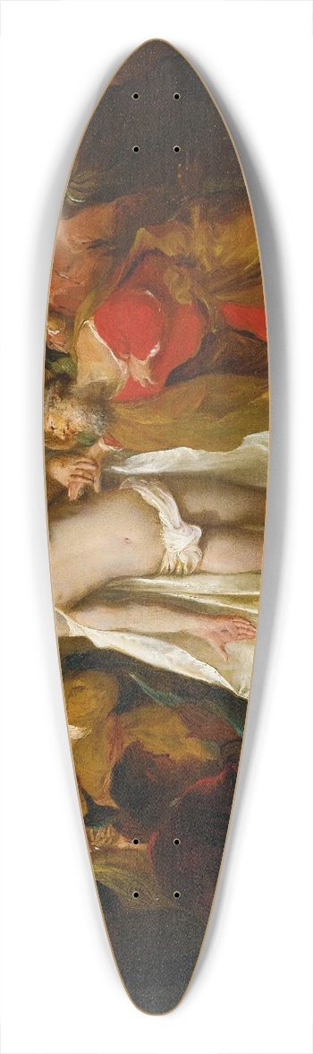 Nicolaus Knpfer - Doubting Thomas 39.3 inch art pintail longboard deck