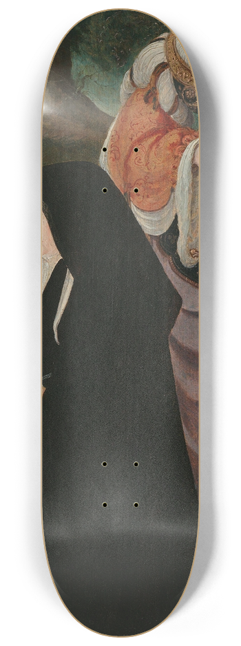 Aertgen Claesz van Leyden - The Raising of Lazarus 8.25 inch art skate deck