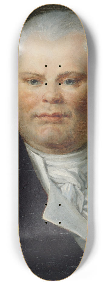 Constance-Marie Charpentier - Portrait de Georges Danton (1759-1794), orateur et homme politique. 8.25 inch art skate deck