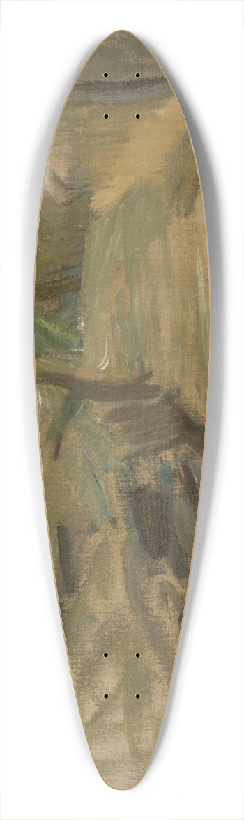 Nikolai Triik - Maastik 39.3 inch art pintail longboard deck
