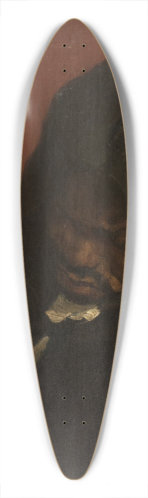 Nikolaos Gyzis - Head of a hooded monk 39.3 inch art pintail longboard deck