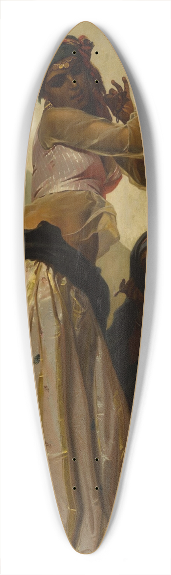 Nils Forsberg - The Dance of the Alme 39.3 inch art pintail longboard deck