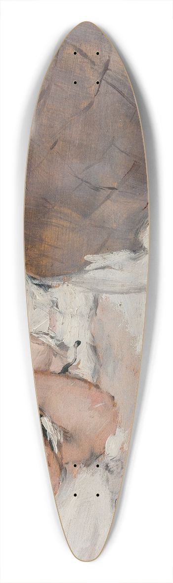 Norbert Goeneutte - Le repos 39.3 inch art pintail longboard deck