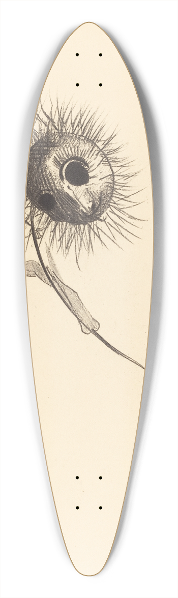 Odilon Redon - Cul-de-Lampe 39.3 inch art pintail longboard deck