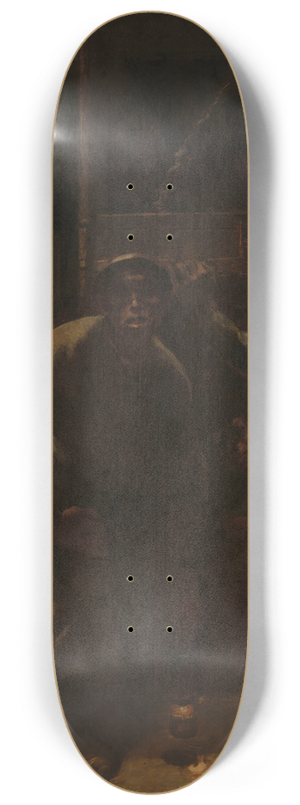 Constantin Meunier - The Pithead 8.25 inch art skate deck