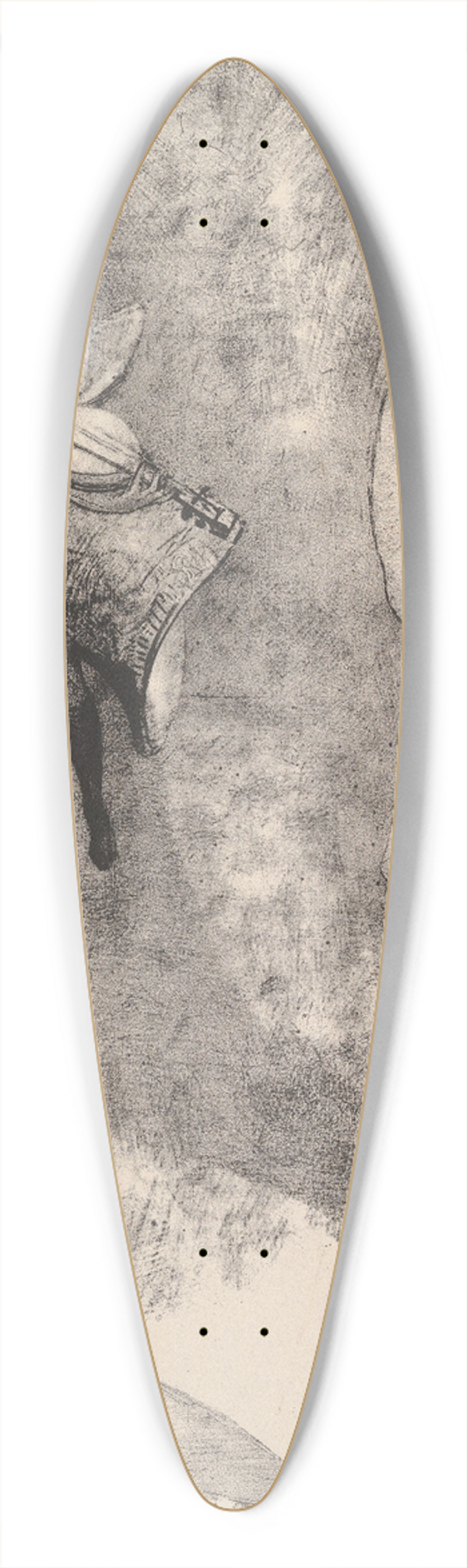 Odilon Redon - The Celestial Art 39.3 inch art pintail longboard deck