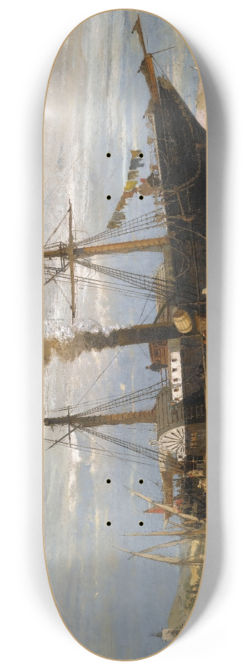 Constantinos Volanakis - The Departure 8.25 inch art skate deck