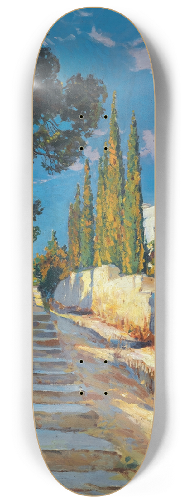 Constantin Westchiloff - Afternoon Sun, Crimea 8.25 inch art skate deck