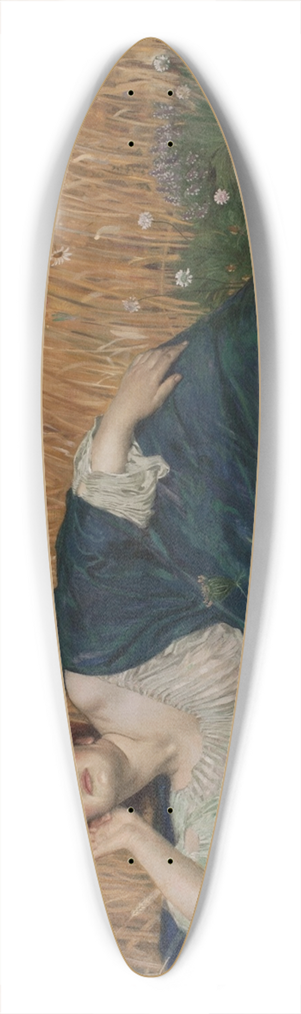 Osmar Schindler - Ceres 39.3 inch art pintail longboard deck
