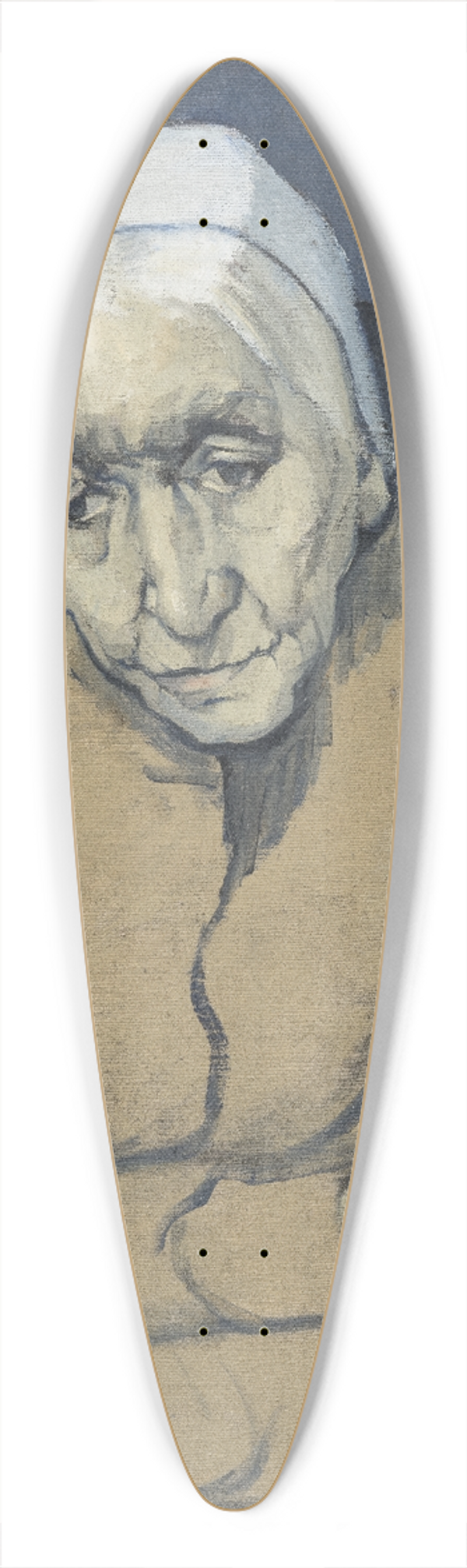 Ottilie Wilhelmine Roederstein - Ergebung 39.3 inch art pintail longboard deck