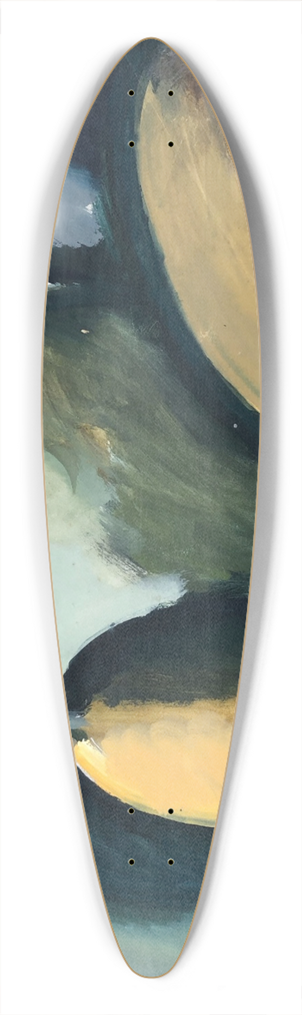 Otto Geigenberger - Krbisse 39.3 inch art pintail longboard deck