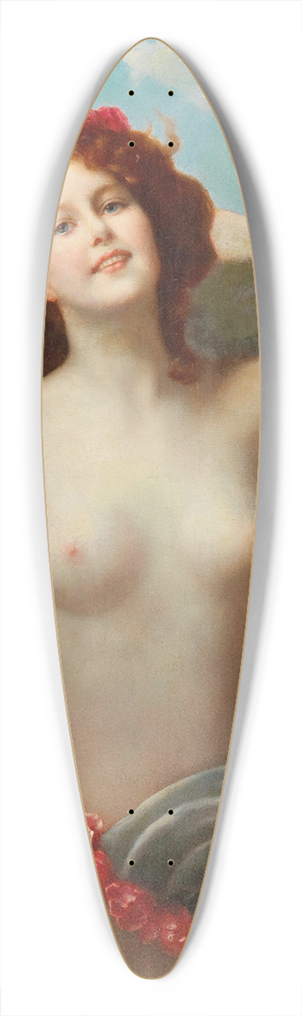 Otto Lingner - Aphrodite 39.3 inch art pintail longboard deck