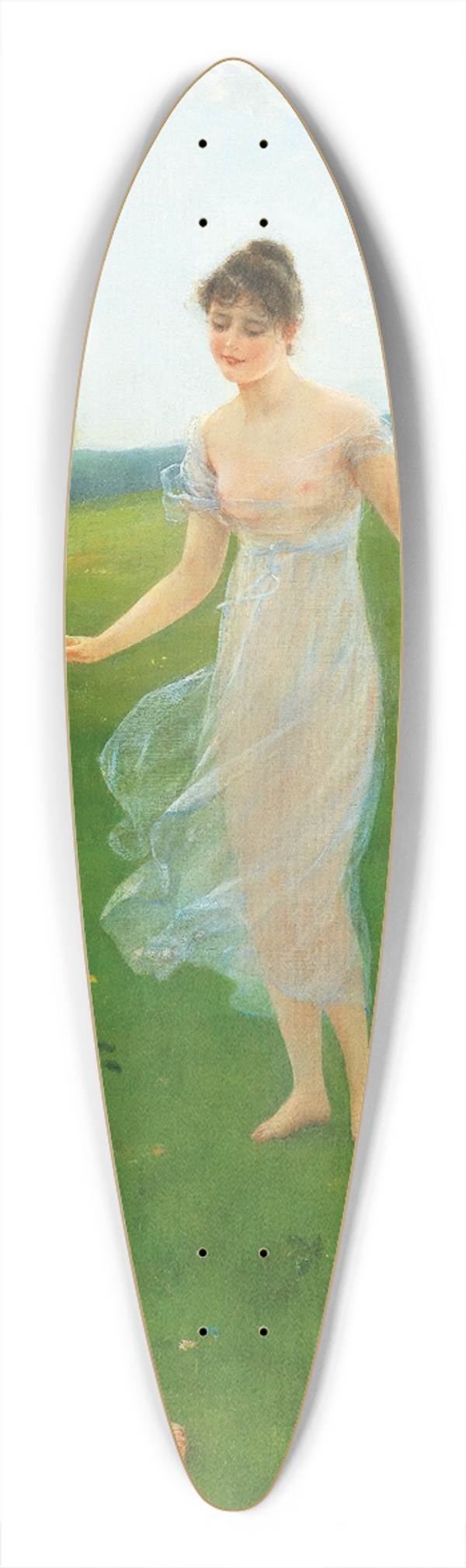 Otto Lingner - Liebesfrhling 39.3 inch art pintail longboard deck