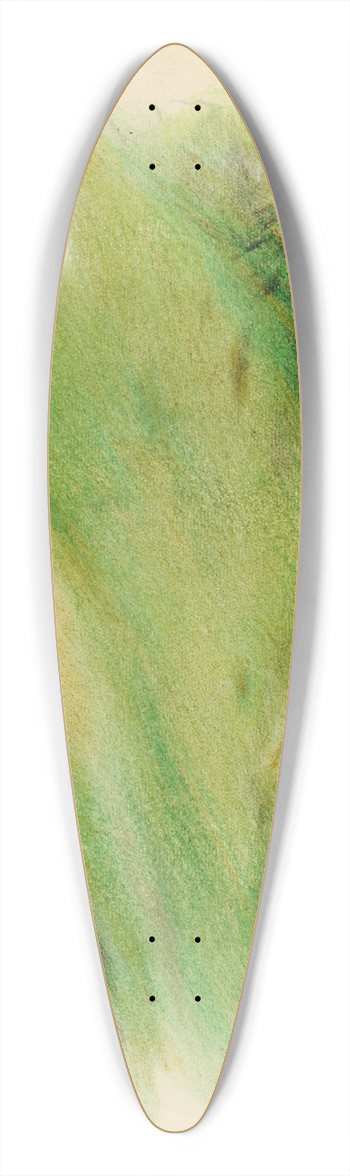 Otto Meyer-Amden - Landschaftsstudie Amden 39.3 inch art pintail longboard deck