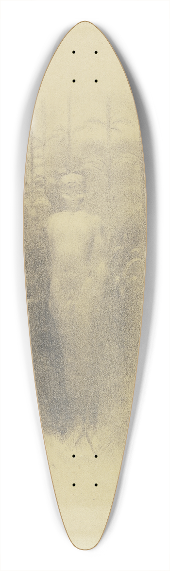 Otto Meyer-Amden - Nackter Jngling im Tannenwald 39.3 inch art pintail longboard deck