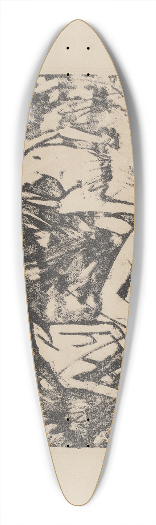 Otto Mueller - Sitzendes und seitlich aufgesttztes Mdchen am Wasser II 39.3 inch art pintail longboard deck