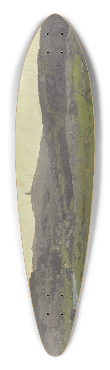 Otto Strtzel - View of Galtr. Study 39.3 inch art pintail longboard deck