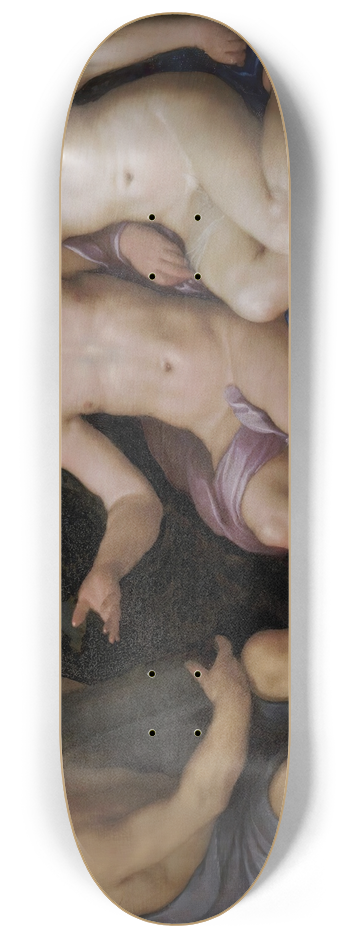 Cornelis Cornelisz Van Haarlem - Allegory on the Brevity of Life 8.25 inch art skate deck