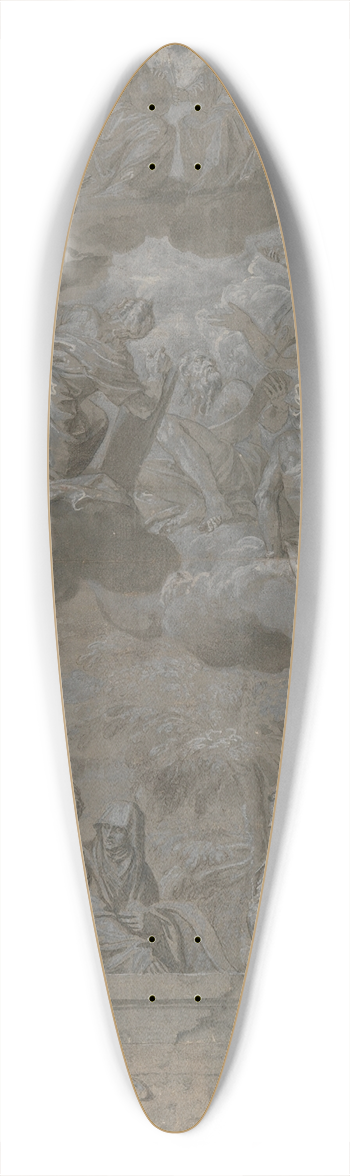 Paolo Veronese - Allegory of the Redemption of the World 39.3 inch art pintail longboard deck