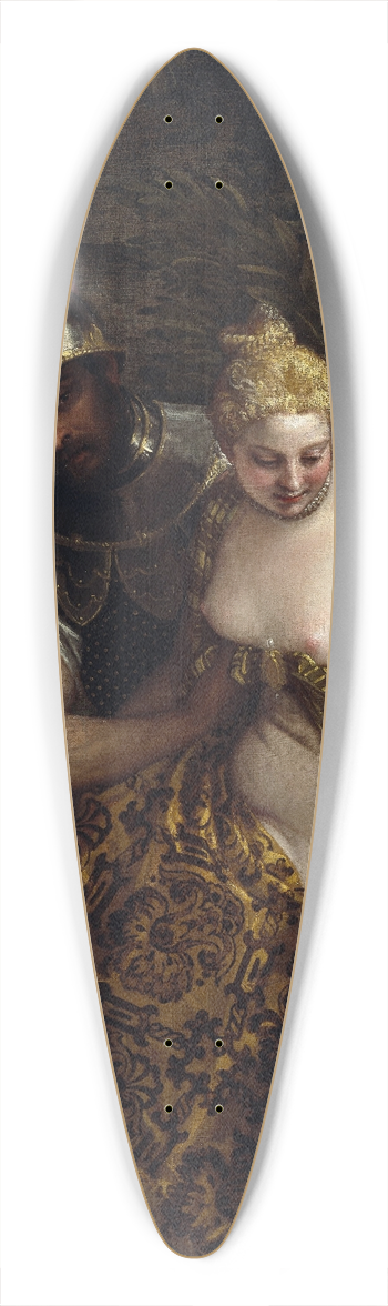Paolo Veronese - Mars, Venus and Cupid Mars and Venus With Cupid and a Dog 39.3 inch art pintail longboard deck