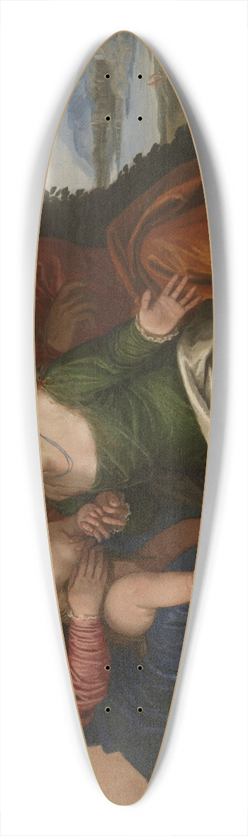 Paolo Veronese - The Mystic Marriage of Saint Catherine ofAlexandria 39.3 inch art pintail longboard deck