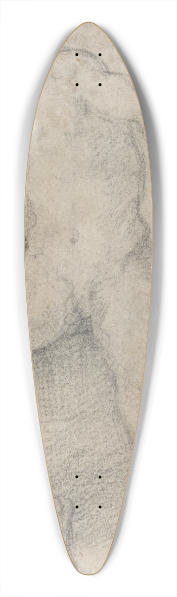 Parmigianino - Mercury 39.3 inch art pintail longboard deck