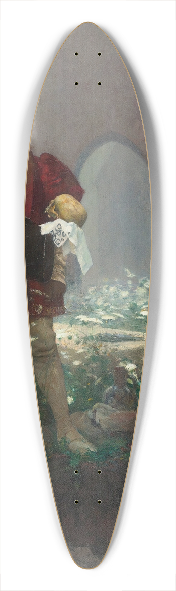 Pascal-Adolphe-Jean Dagnan-Bouveret - Hamlet Et Les Fossoyeurs 39.3 inch art pintail longboard deck