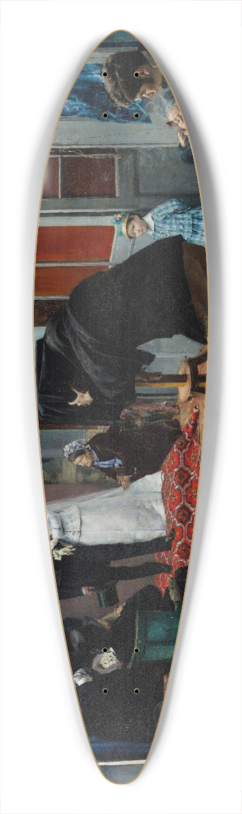 Pascal-Adolphe-Jean Dagnan-Bouveret - Wedding in the Photographers Studio 39.3 inch art pintail longboard deck