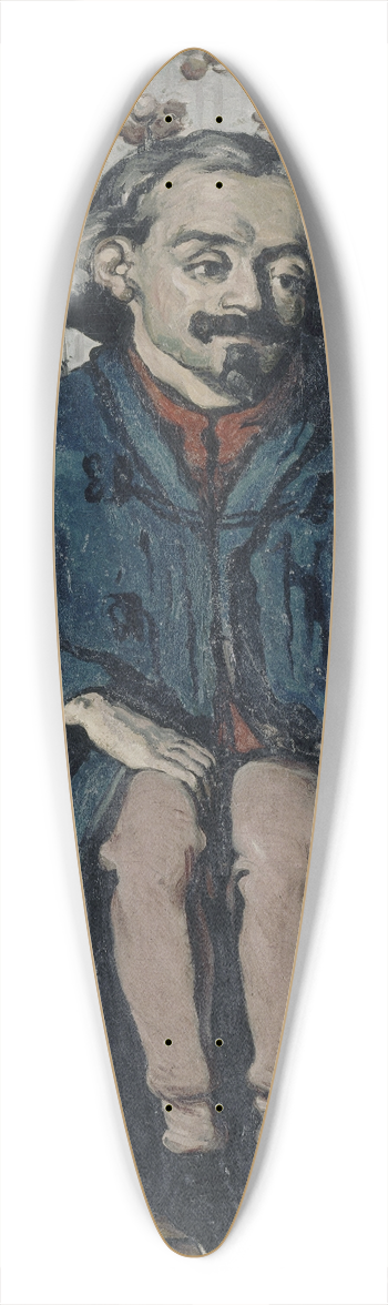 Paul Czanne - Achille Emperaire 39.3 inch art pintail longboard deck