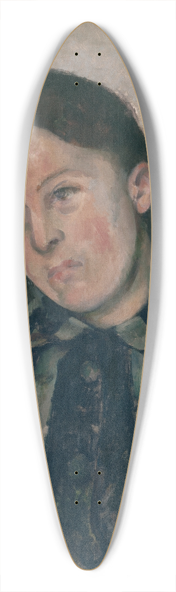 Paul Czanne - Portrait of Madame Czanne 39.3 inch art pintail longboard deck