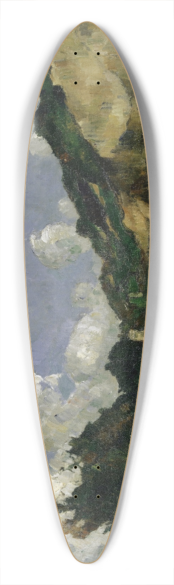 Paul Czanne - The Road 39.3 inch art pintail longboard deck