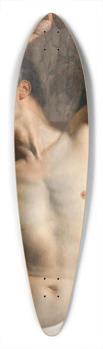 Paul Delaroche - Saint Sebastian 39.3 inch art pintail longboard deck