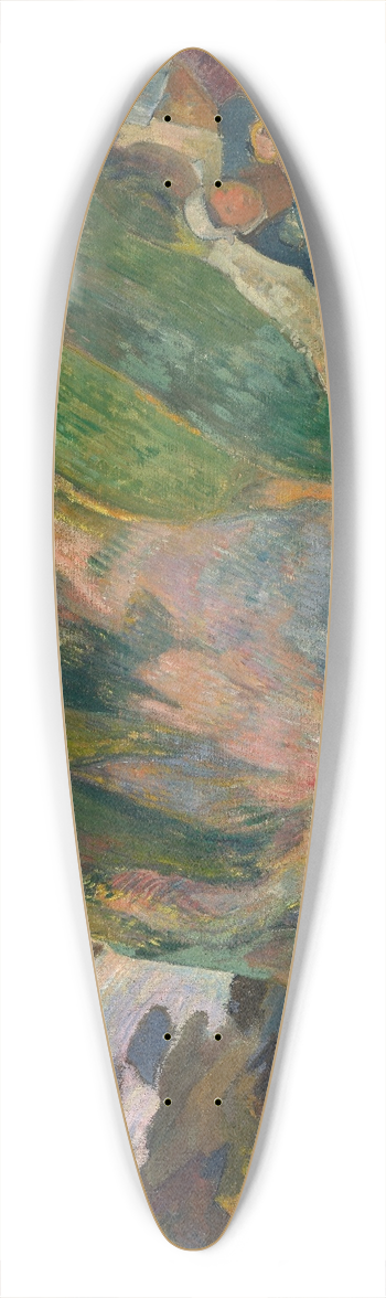 Paul Gauguin - Above The Sea 39.3 inch art pintail longboard deck